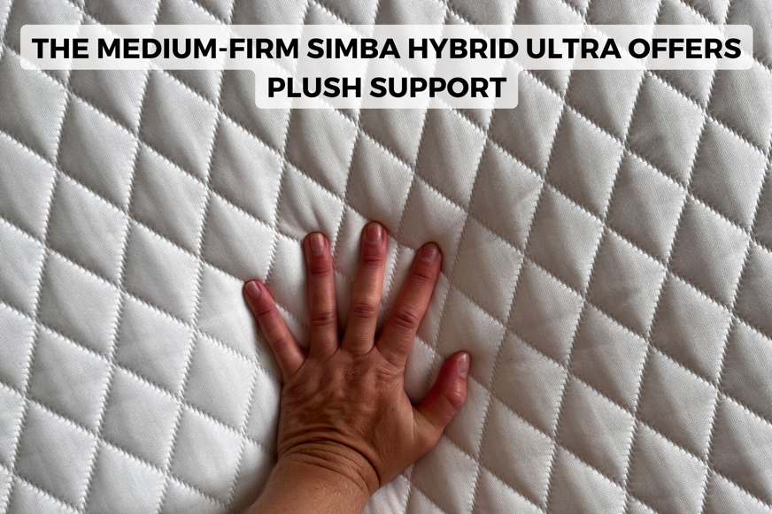 firmness of simba hybrid ultra mattress
